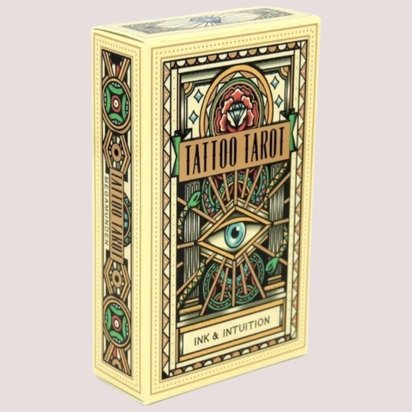 The Literary Witches Oracle Cards Tattoo Tarot Cards 78 Card Deck - Picture 4 of 7